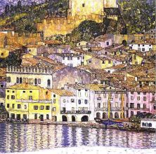 Haga click para ver la imagen ampliada 1913_malcesine on lake garda.jpg